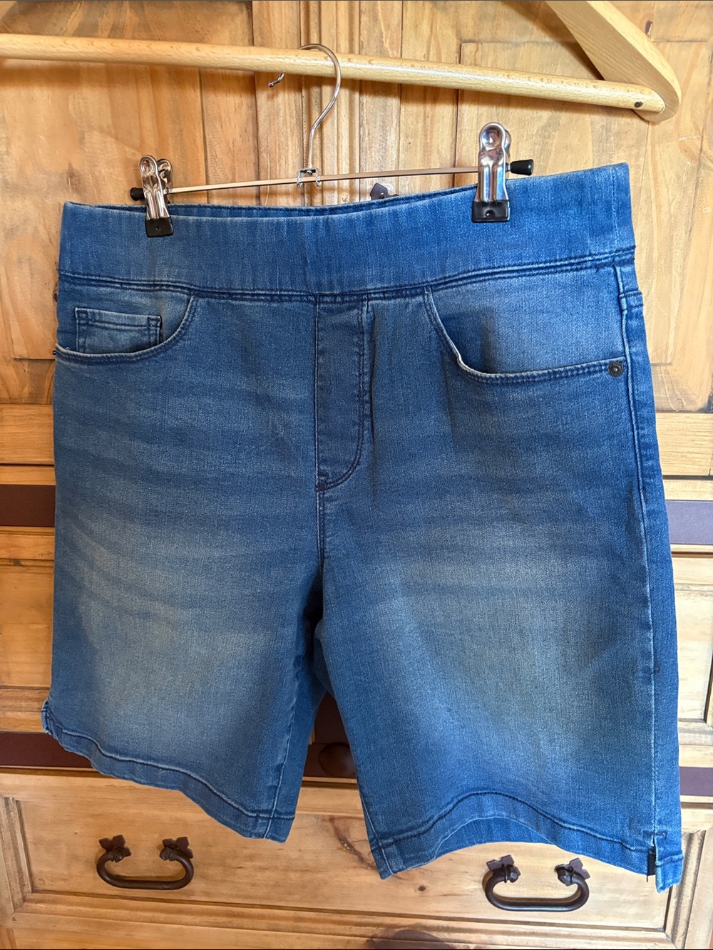 DKNY Blue Women's Denim Jean Shorts
